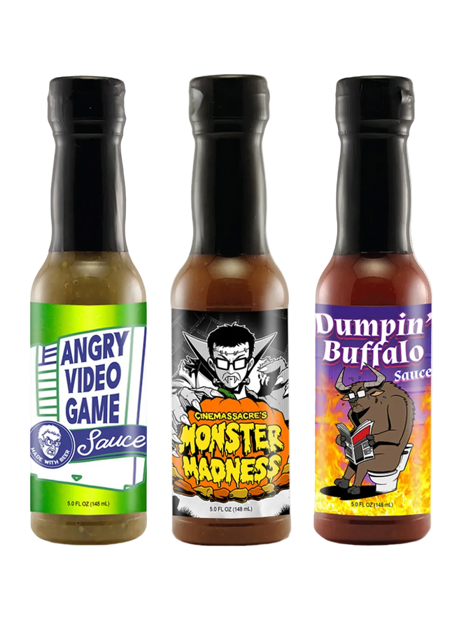 Cinemassacre: TRILOGY SAUCE PACK (3-Pack)
