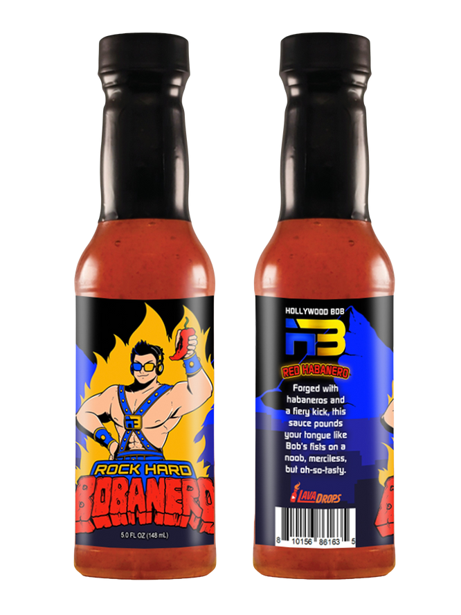 HollywoodBob: "Rock Hard Bobanero" (Red Habanero)