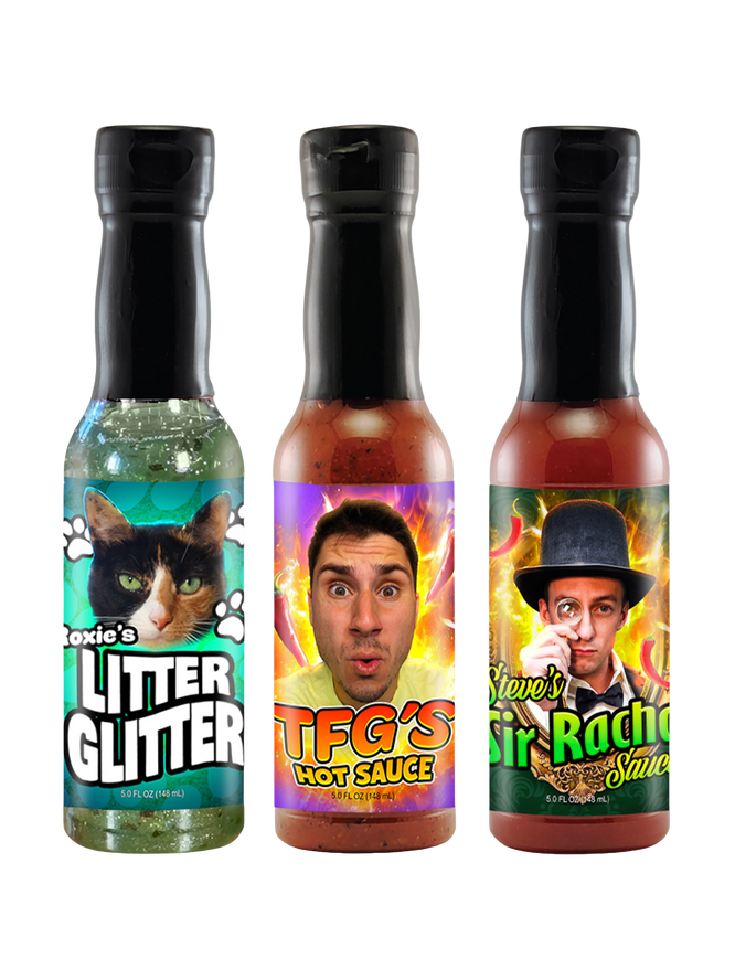 TFG Vlogs: Triple Sauce Pack (3-Pack)