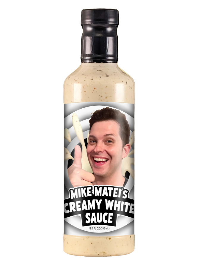 "Mike Matei's Creamy White Sauce" (Habanero Garlic Ranch)
