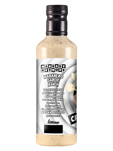 "Mike Matei's Creamy White Sauce" (Habanero Garlic Ranch)