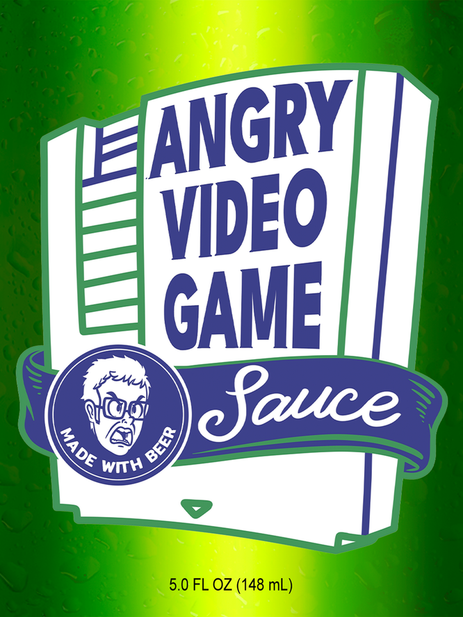 Cinemassacre: “Angry Video Game Sauce” (Farmhouse Ale Serrano)