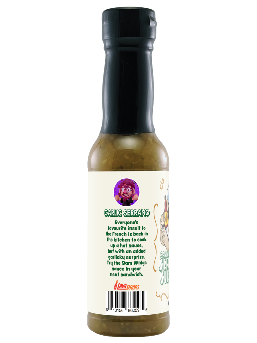 Caddicarus SAM WIDGE’S SERRANO SURPRISE (Garlic Serrano) (Pre-Order ...
