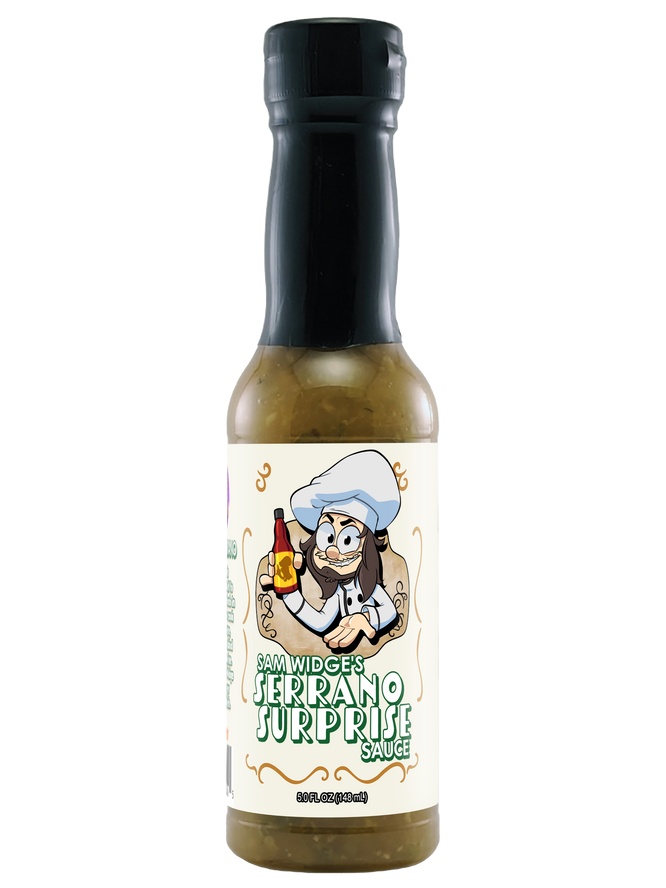 Caddicarus SAM WIDGE’S SERRANO SURPRISE (Garlic Serrano) (Pre-Order)