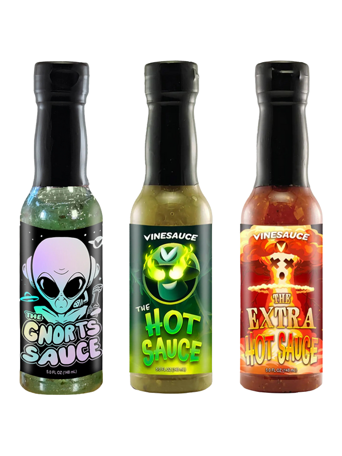 Vinesauce: THE FULL SAUCE (3-Pack)